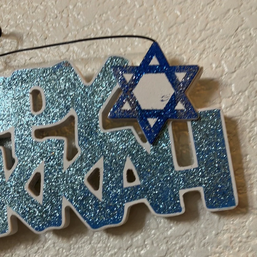 Happy Hanukah sign